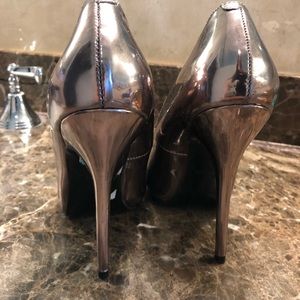 Steve Madden Shoes - Silver Heels Steve Madden Shoes - Silver Heels